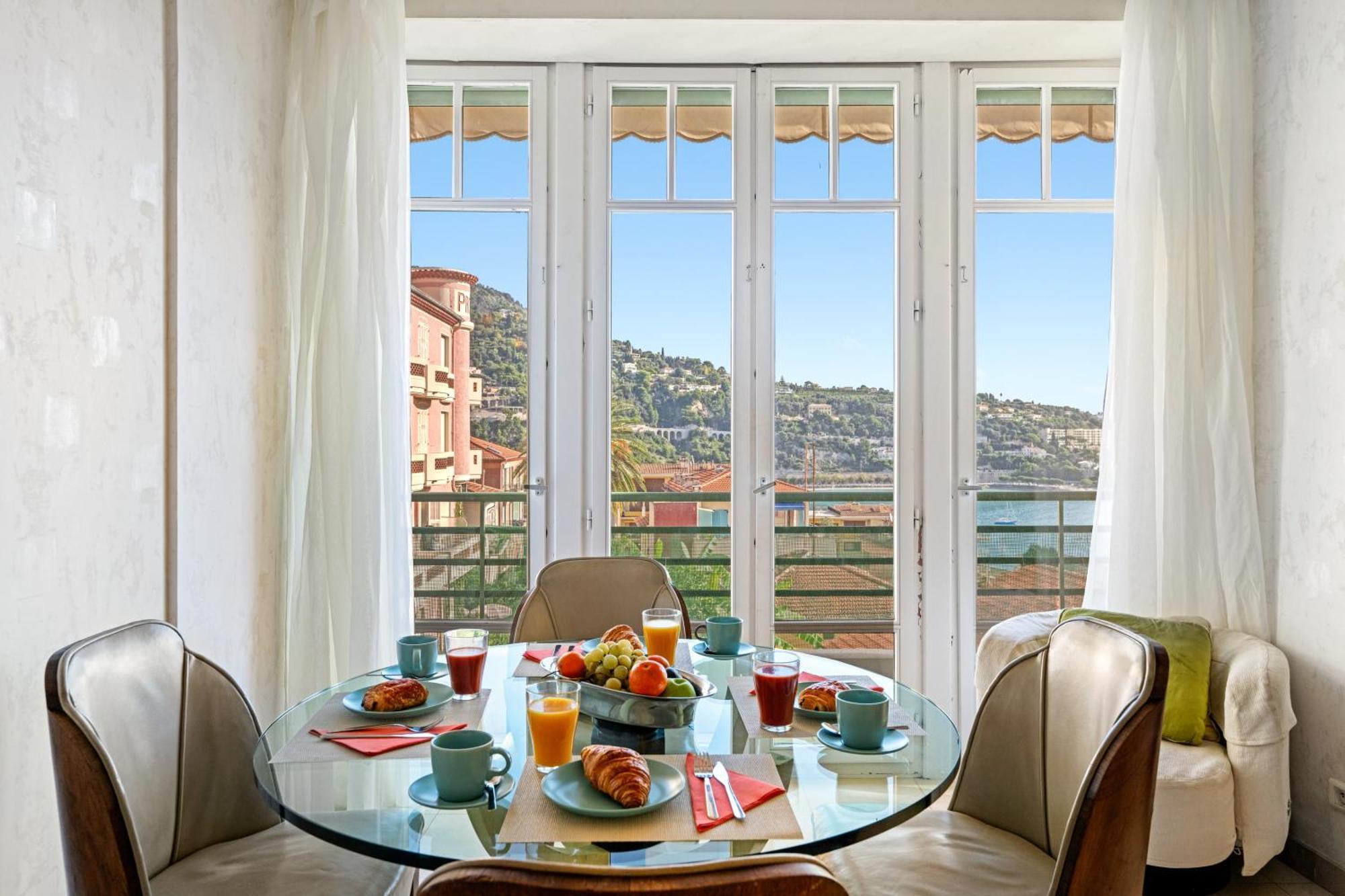 Appartement D Exception, Spacieux Et Lumineux, Avec Balcon Et Vue Mer Villefranche-sur-Mer Exterior photo